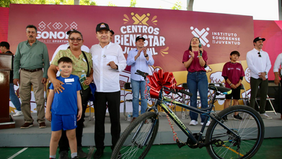 Gobernador Durazo impulsa formación de más de 100 mil niños y jóvenes con Centros de Bienestar