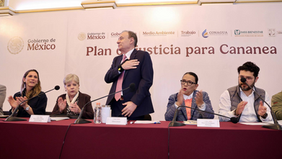 Después de 18 años, Durazo concreta el acuerdo que hace justicia al Río Sonora y a Cananea