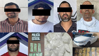 Reacción inmediata de la Policía Estatal detiene a personas armadas en Hermosillo