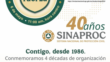 Invita Gobierno de Sonora a participar en el Simulacro Nacional del 6 de mayo