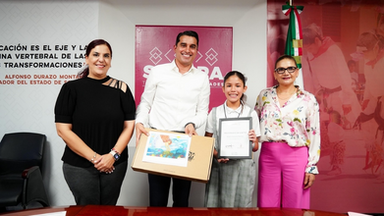 Premia Gobierno de Sonora a ganadores estatales del 48 Concurso Nacional de Pintura Infantil "La Niñez y La Mar ": SEC
