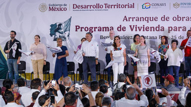 Entregan constancias finiquito a beneficiarios del Programa de Apoyo para Personas Acreditadas del FOVISSSTE