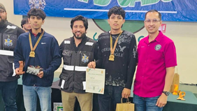 Destaca alumnado de la Universidad Tecnológica de SLRC en competencia regional de robótica