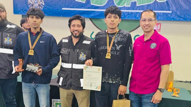 Destaca alumnado de la Universidad Tecnológica de SLRC en competencia regional de robótica