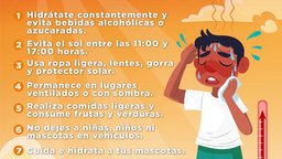 Llama Gobierno de Hermosillo a reforzar medidas preventivas ante la ola de calor extraordinaria que se pronostica