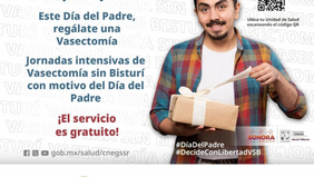 Promueve Gobierno de Sonora la vasectomía sin bisturí como método de planificación familiar