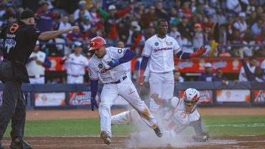 Dominicana inicia con victoria sobre Venezuela la Serie del Caribe Mexicali 2025