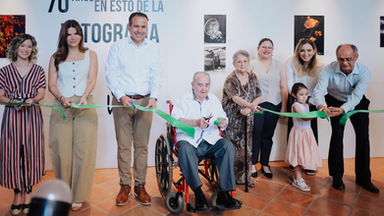 Inauguran Toño Astiazarán y Patty Ruibal la Ruta del Arte con homenaje a Memo Moreno