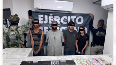 Realizan AMIC y Defensa cateo positivo con cuatro detenidos en San Luis Río Colorado