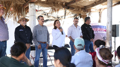 Acerca Gobierno de Sonora atención a productores primarios del campo pesquero El Choyudo