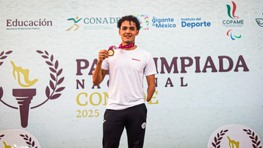 Paranadador sonorense Miguel López afrontará nuevos retos en su carrera