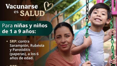 ¡Vacúnate y cuida tu salud! Gobierno de Sonora promueve la Semana Nacional de Vacunación