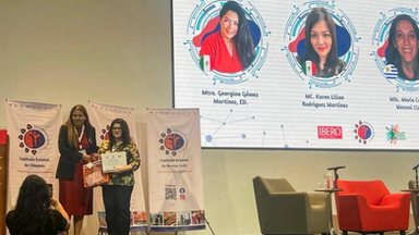Participa investigadora de la UES en congreso internacional de nutrición, sustentabilidad e inteligencia artificial