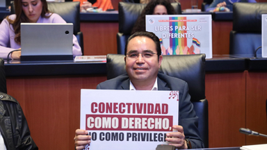 “La oposición defiende privilegios; nosotros garantizamos derechos digitales para el pueblo”: Heriberto Aguilar