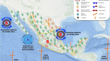 Existen condiciones favorables para lluvias en Sonora