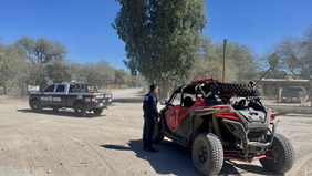 Colabora Policía Estatal en acciones preventivas durante recorrido “La Vuelta Sonora, 1000 km de aventura”