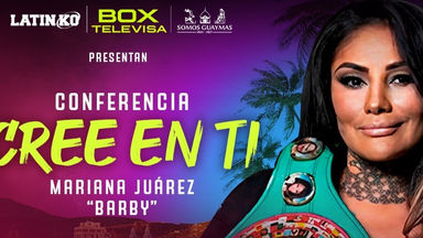 La campeona "Barby" Juárez ofrecerá hoy en Guaymas la conferencia "Cree en ti"