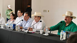 Encabeza Alfonso Durazo presentación del Proyecto de Abastecimiento de Agua del Río Sonora