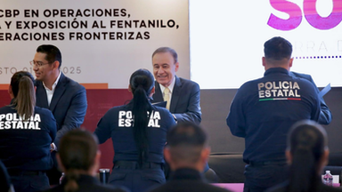 Gobernador Durazo logra tendencias sostenidas de mejora en percepción de seguridad