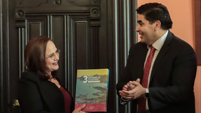 Presenta la doctora Karla Córdova González Tercer Informe de Gobierno de la administración 2021-2024