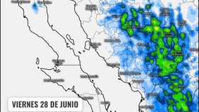 Sonora: Existen condiciones para desarrollo de tormentas al atardecer de este viernes