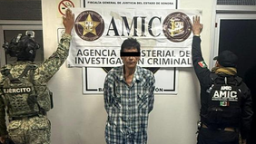 Operativo coordinado realiza detención de persona y asegura droga