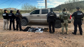 Operativo fronterizo de la Policía Estatal rinde resultados para la seguridad en Sonora