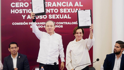 Crea Gobernador Durazo mecanismo de cero tolerancia al hostigamiento y acoso sexual laboral