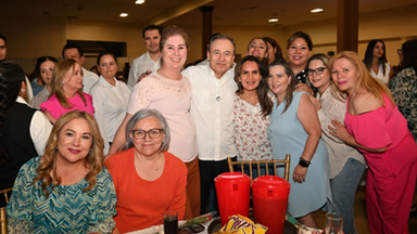 Gobernador Durazo reconoce labor de 3 mil madres trabajadoras al servicio del Gobierno de Sonora