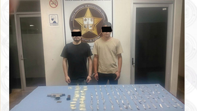 FGJES detiene a dos sujetos con arma de fuego y narcóticos en Cajeme