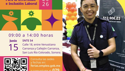 Gobierno de Sonora invita a Feria Nacional de Empleo para la Diversidad e Inclusión Laboral en San Luis Río Colorado