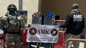 Aseguran máquinas tragamonedas relacionadas con el narcomenudeo en Cajeme