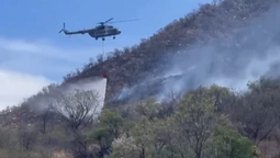 Alcanza CEPC 70 por ciento de control en incendio forestal de Arivechi