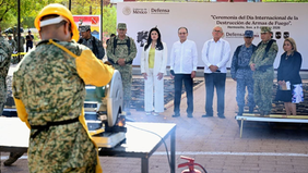 Refuerza Durazo acciones por la seguridad con destrucción de más de 900 armas aseguradas al crimen