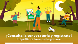 Invita IMCA a participar en la octava etapa de Parque al Arte en Hermosillo
