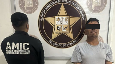 Capturan a objetivo criminal en Caborca