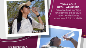 Emite Secretaría de Salud recomendaciones ante incremento de temperaturas en Sonora