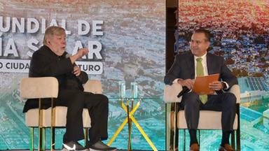 Reconoce Steve Wozniak cofundador de Apple transformación de Hermosillo hacia una Ciudad Solar