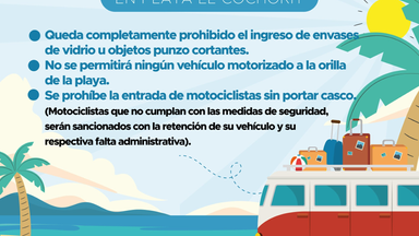 Ayuntamiento de Empalme informa sobre restricciones para acceso a playa del Cochórit