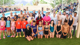 Presenta Ayuntamiento de Guaymas demostración de estilos de natación