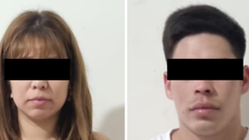 Detienen Gobierno de Sonora y SEMAR a dos personas con arma de fuego, cartuchos y narcótico en Caborca