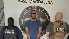 En Magdalena de Kino capturan a “El Chango” con narcótico y vehículo robado