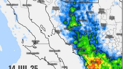 En Sonora se mantienen condiciones para la probabilidad de lluvias fuertes a muy fuertes