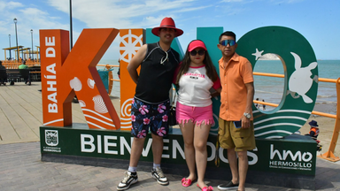 Registra Gobierno de Hermosillo gran afluencia de vacacionistas en Bahía de Kino