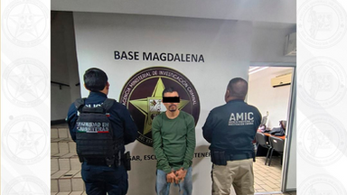 Formulan imputación a detenido por tentativa de homicidio calificado en Magdalena de Kino