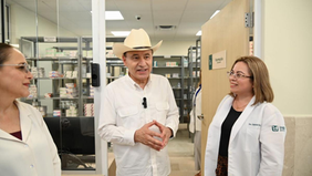 Gobernador Durazo refuerza abasto de medicamentos con inversión histórica de más de 200 millones