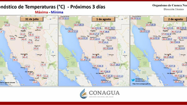 Pronostica CEPC ambiente extremadamente caluroso en Sonora