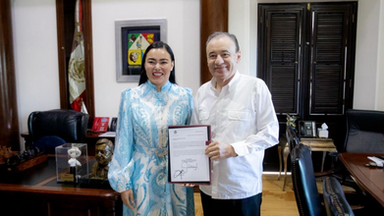 Gobernador Alfonso Durazo toma protesta a Rebeca Valenzuela como Coordinadora Estatal del ISJ