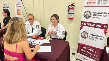 Gobierno de Sonora participa en la Feria Nacional del Empleo para las Mujeres