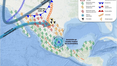 Habrá cielos parcialmente nublados en la mayor parte de Sonora, este lunes